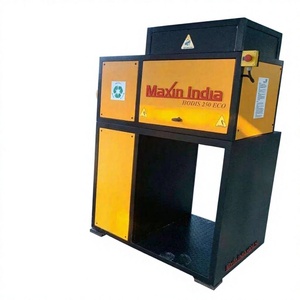 Machine à déchiqueter la viande et les os à double arbre, semi-automatique, électrique, capacité de 100 à 200 kg/h, équipement de traitement, vente chaude - Product Image 1