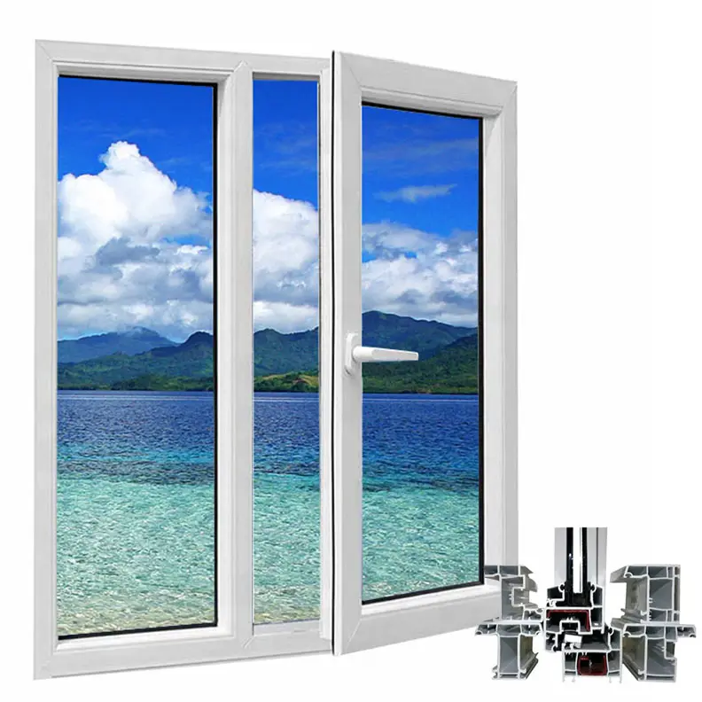 Trung Quốc uPVC khuôn cửa sổ Windows fenetre PVC, khuôn cửa sổ Windows portas de janelas de PVC ventanas