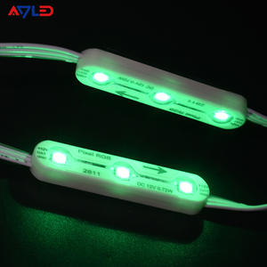 ADLED 2026 3 Flash IP68 WS2811 RGBIC LED Module 12V 0.72W 5-Year Warranty Outdoor Store & Christmas <b>Lights</b> - Product Image 1