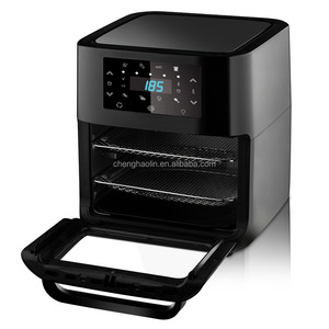 Horno Freidora de Convección de 12L de Gran Capacidad, 1700W, con Pantalla Táctil LED, Revestimiento de Acero Inoxidable y Ventana Visual - Product Image 1