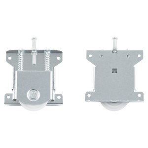2 miếng trượt con lăn cửa tủ quần áo, hướng dẫn vận động viên tủ quần áo, Castor trượt tủ quần áo Con lăn cửa - Product Image 2