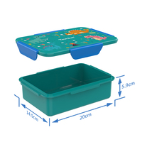Gourde Enfant Anti-fuite 2027, Boîte à Lunch Scolaire en Plastique PP de Qualité Alimentaire, Capacité Supérieure à 6L, Portable et Chauffable pour Enfants