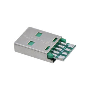 Conector macho <span class=keywords><strong>Micro</strong></span> <span class=keywords><strong>USB</strong></span> 5A de alta corriente, <span class=keywords><strong>7</strong></span> pines, tipo A a tipo C, Juego de 2 piezas para cargador rápido OPPO - Product Image 2