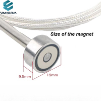 Sonde magnétique Thermocouple magnétique Résistance thermique PT100 Capteur de température Sonde de type K Mesure de la température de surface
