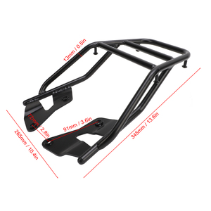 Porte-bagages arrière pour moto, support robuste, étagère de support, espace de rangement supplémentaire pour <span class=keywords><strong>MSX</strong></span> <span class=keywords><strong>125</strong></span> <span class=keywords><strong>125</strong></span> 2016 à <span class=keywords><strong>2020</strong></span> - Product Image 2