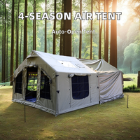 Tente Gonflable de Luxe 2026 pour Camping Extérieur, Imperméable, Coupe-Vent et Durable, Modèle 8+8