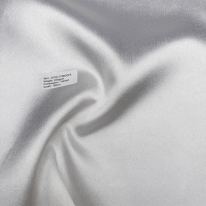 Tela de satén nupcial de calidad de Taiwán 220GSM, 150cm de ancho, 100% poliéster, <span class=keywords><strong>Material</strong></span> de vestido de novia para vestidos - Product Image 2