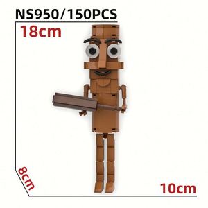 Juego de Bloques de Construcción DIY para Niños, Material de Felpa Corta, Edades 8-13, Hecho en EE. UU., Figuras de Muñecas, Juguete Italiano, Regalo de Cumpleaños y Navidad - Product Image 6