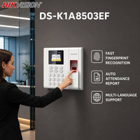 Terminal de pointage des heures par empreinte digitale HIK DS-K1A8503EF Série Value avec écran LCD 2,4 pouces DS-K1A8503EF-B DS-K1A8503F DS-K1A8503MF