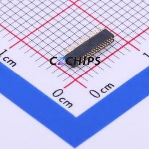 DF40C-30DP-0.4V(51) Board-to-Board & Backplane Connector SMD,P=0.4mm Connector 0.4mm Vertical Mount 2 300mA - Product Image 2