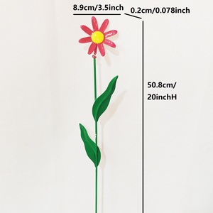 Decorazioni di primavera per esterni in metallo fiori da giardino paletti <span class=keywords><strong>margherita</strong></span> pasqua scelte per la decorazione del cortile pianta Pick per cortile e giardino ornamento - Product Image 6
