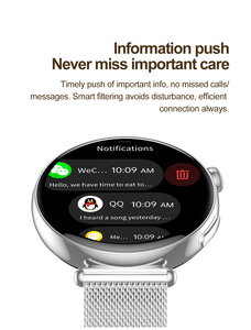 Reloj Inteligente ET491 SOS con Monitorización de ECG, Modo Multideportivo, Monitorización de Temperatura, Salud, IA, Reloj Inteligente con Esfera - Product Image 6