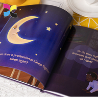 Impression de livres de bande dessinée pour enfants à couverture rigide personnalisée, impression de livres de contes pour l'heure du coucher, impression de livres de haute qualité et bon marché pour les éditeurs