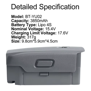 Pour <span class=keywords><strong>DJI</strong></span> <span class=keywords><strong>Mavic</strong></span> <span class=keywords><strong>2</strong></span> Pro <span class=keywords><strong>batterie</strong></span> 3850mAh / 59.29 Wh / 15.4V <span class=keywords><strong>batterie</strong></span> de remplacement de vol Intelligent haute capacité pour <span class=keywords><strong>Mavic</strong></span> <span class=keywords><strong>2</strong></span> <span class=keywords><strong>Zoom</strong></span> - Product Image 5