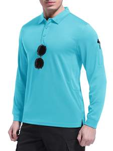 <span class=keywords><strong>Polo</strong></span> a Maniche Lunghe di Alta Qualità con Logo Personalizzato per Uomo, Maglietta <span class=keywords><strong>Polo</strong></span> a Maniche Lunghe in Maglia - Product Image 5