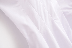 Kurzarm V-Ausschnitt Korsett-Hemden für Damen Elegante Büro-Arbeitshemden Blusen Tops Karriere-Kleidung Slim Fit - Product Image 4