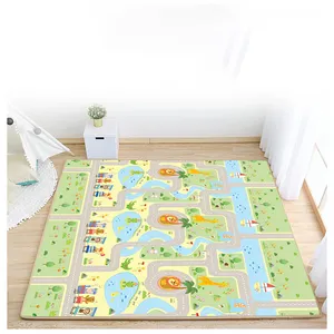 Double Side Design XPE Nontoxic PE Foam Playmat Waterproof Baby Toys Floor Play Mat