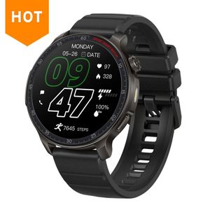 Montre connectée ronde HT48, grand écran de 1,46 pouce, appels Bluetooth, batterie de 1000 mAh, surveillance du sommeil et de l'exercice, lampe de poche, étanche IP68 - Product Image 3