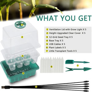 Hot Sale Vegetable Small Wheatgrass Complet Complete <strong>Magic</strong> <strong>Mushroom</strong> Spawn Microgreens Home <strong>Mushroom</strong> Herb <strong>Kit</strong> - Product Image 4