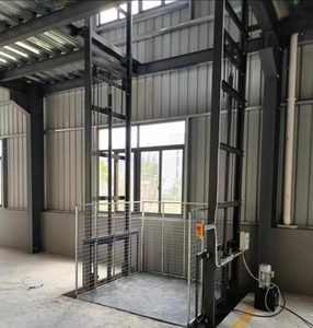 Equipo de elevación manual más vendido, plataforma de elevación de material de aluminio, riel de guía, plataforma de elevación hidráulica, cesta colgante - Product Image 6