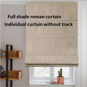 Stores romains occultants de couleur unie <span class=keywords><strong>japonais</strong></span> - Tissu pliable pour chambres à coucher et chambres d'enfants (rails non inclus) - Product Image 2