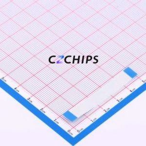 JS05A-13P-050-3-4 FFC Cable (Flexible Flat Cable) P=0.5mm Connector 13P 0.5mm 0.3mm Non-Inverting - Product Image 2