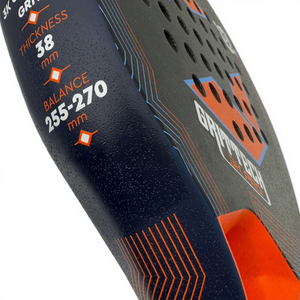 Pala de Pá<span class=keywords><strong>del</strong></span> con Logotipo Personalizado, Fibra de Carbono 24k, Forma Redonda, Textura Hexagonal 3D, Diseño Exclusivo, Gran Venta <span class=keywords><strong>en</strong></span> <span class=keywords><strong>Amazon</strong></span> - Product Image 3