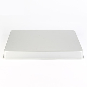 Nampan panggang aluminium persegi panjang 40*60, nampan panggang roti dan nampan kue digunakan untuk cetakan memanggang Oven - Product Image 3