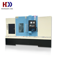 Torno CNC de bancada inclinada para torneado horizontal con sistema de control CNC GSK/Fanuc, torno CNC para metal TCK50 TCK56