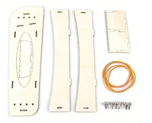 OKYN-T26033 DIY Eight String Piano Technology Education Kit for Kids <b>Physics</b> Learning - Product Image 4