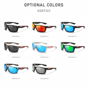 Lunettes de sport Kdeam TR90 ultra-légères, nouvelles lunettes de soleil polarisées à <span class=keywords><strong>film</strong></span> véritable haute définition, protection UV, monture intégrale, pour l'extérieur - Product Image 5