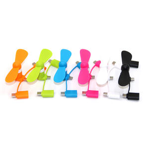 2025 Regalos promocionales de verano al por mayor logotipo personalizado 3 en 1 <span class=keywords><strong>Mini</strong></span> ventilador para teléfono móvil Gadgets para <span class=keywords><strong>Iphone</strong></span> para Android Type-C - Product Image 6