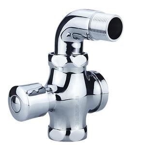 Válvula de Descarga Retardada Oculta Totalmente de Cobre, Inodoro de Descarga Manual con Cierre Automático, Válvula de Descarga de Pedal de 6/1 Pulgadas, Curva de Arco Hecha de Latón - Product Image 3