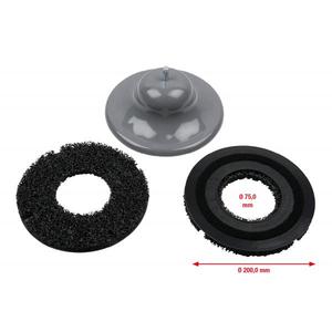KS TOOLS - 100.4090 Jeu de meules de roues, ø 200mm, ø intérieur 85 mm (3 pcs) - EAN 4042146211274 FREINS ET ROUES - Product Image 2