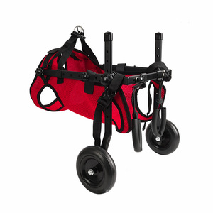 Fauteuil roulant pliable <span class=keywords><strong>pour</strong></span> <span class=keywords><strong>chien</strong></span>, faible MOQ (1 unité), personnalisable, en métal léger, <span class=keywords><strong>pour</strong></span> la rééducation et l'assistance à la marche des animaux de compagnie - Product Image 6