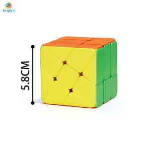 มินิ<span class=keywords><strong>ลูก</strong></span>บาศก์มายากลแบบ4-in-1ชุดใบเมเปิ้ลทรงกระบอกสีรุ้งบอลปริศนา3D เพื่อการศึกษาสมองปริศนากล่องของเล่นเพื่อการศึกษา - Product Image 5