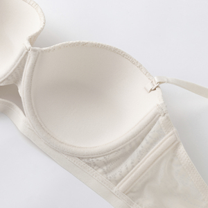 Ladymate ODM/OEM Sujetador De Realce Para Mujer donna Sexy pizzo <span class=keywords><strong>balconcino</strong></span> reggiseno Demi leggermente <span class=keywords><strong>imbottito</strong></span> copertura completa reggiseno taglie forti - Product Image 2