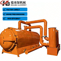 Four de carbonisation avancé sans fumée pour biochar, machine de fabrication de charbon de bois à flux d'air, machine de production de charbon de bois dur