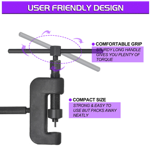 13Pcs Cam Ổ Đĩa Chuỗi Đinh Tán Cutter Riveter Công Cụ Kit Riveting Breaker Cho Xe Đạp Xe Máy - Product Image 6