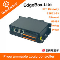 Controlador Lógico Programable, EdgeBox-ESP-100 4G LoRa Edge Computing RS485 RS232 CAN Gateway PLC