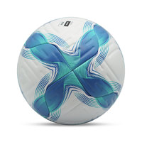 Ballon de football en PU thermocollé de haute qualité, taille 5, durable, pour l'école, le club, les matchs et l'entraînement