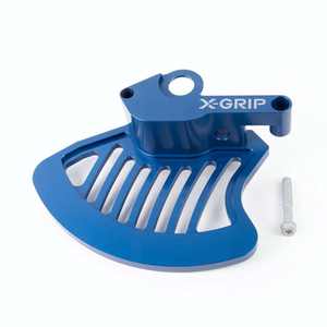 MC-F a Gas 450 21-25 protezione disco anteriore X-Grip blu sigillo - Product Image 1