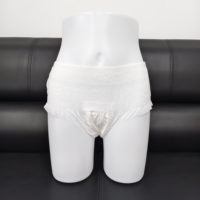Culottes physiologiques jetables respirantes en tissu de coton, protection hygiénique post-partum et menstruelle, protection nocturne anti-fuites