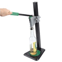 Capsuleuse de bouteille de bière réglable, automatique, banc de capsulage, brassage à domicile, Machine de capsulage manuelle pour bouteille de bière en verre