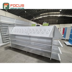 Vitrina de Exhibición para Extensiones de Cabello Premium, con Puerta de Vidrio, Cajón con Cerradura y Estante, Mueble de Exhibición para Tienda de Pelucas - Product Image 2