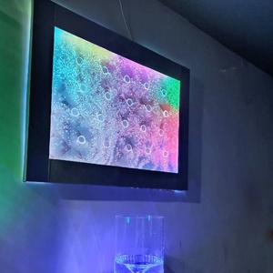Vente en gros d'usine de lumière LED RVB au design contemporain Aquarium sur pied avec technique de panneau - Product Image 4