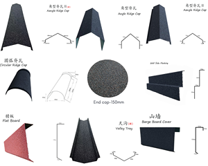 Tuiles de <span class=keywords><strong>toiture</strong></span> en métal ondulé modernes, revêtues de pierre, populaires aux États-Unis, résistantes à la chaleur, durables et imperméables pour villas et maisons - Product Image 5