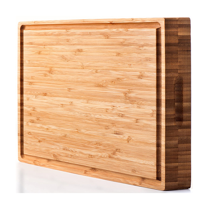 Оптовая продажа, индивидуальная торговая марка, Премиум, большая прямоугольная бамбуковая домашняя посуда, набор разделочных досок для сыра и колбасы