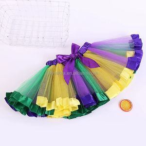 Mini jupe en tulle tutu pour filles, déguisement de ballet de mardi <span class=keywords><strong>gras</strong></span>, tutu princesse pour mardi <span class=keywords><strong>gras</strong></span> - Product Image 3