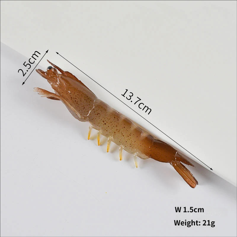 Straight green shrimp-no buckle